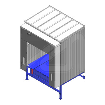 Self-supporting frame Box - Loading house